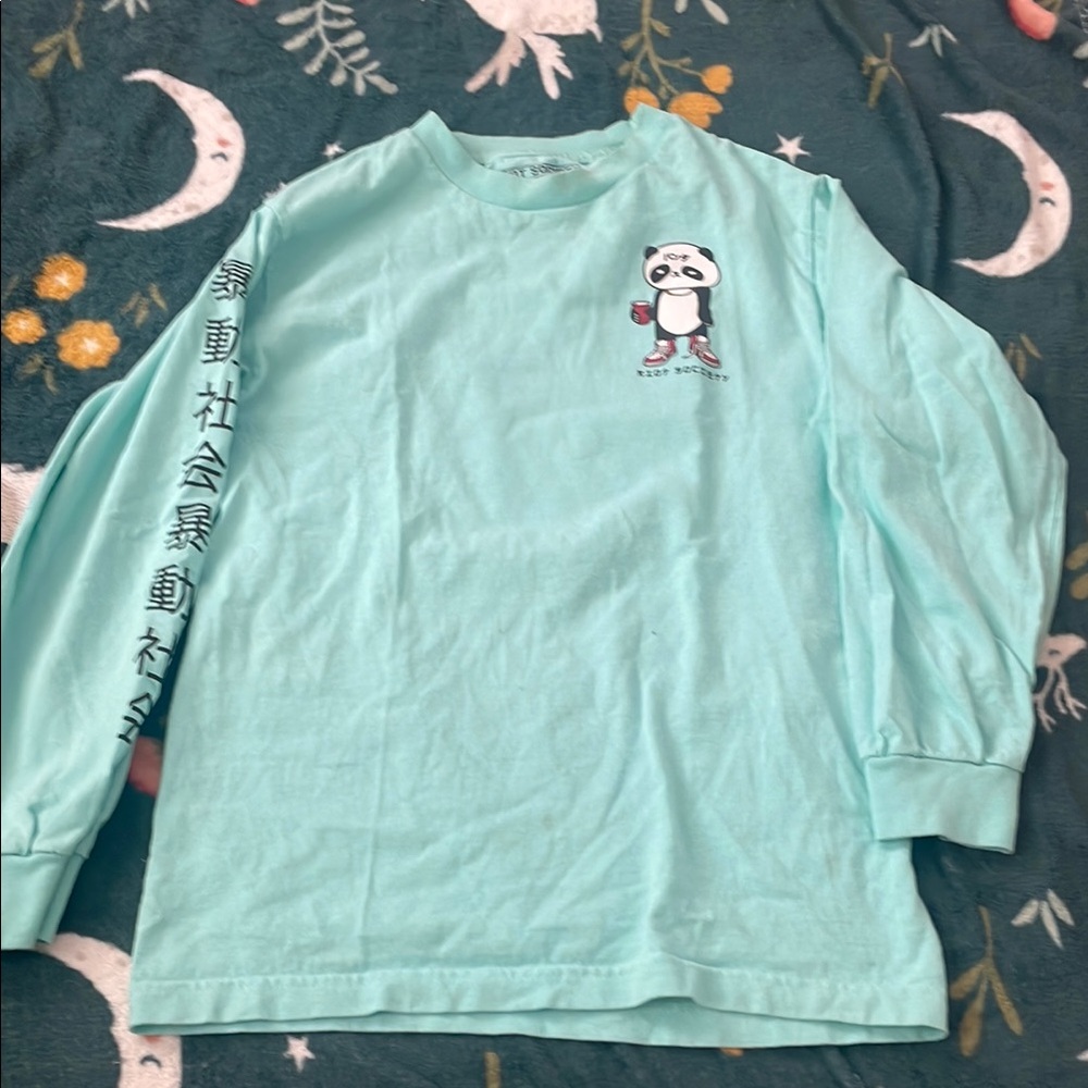 Riot Society Teal Men’s Longsleeve